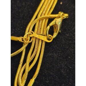 Set of 10 18K Gold-Plated Chains